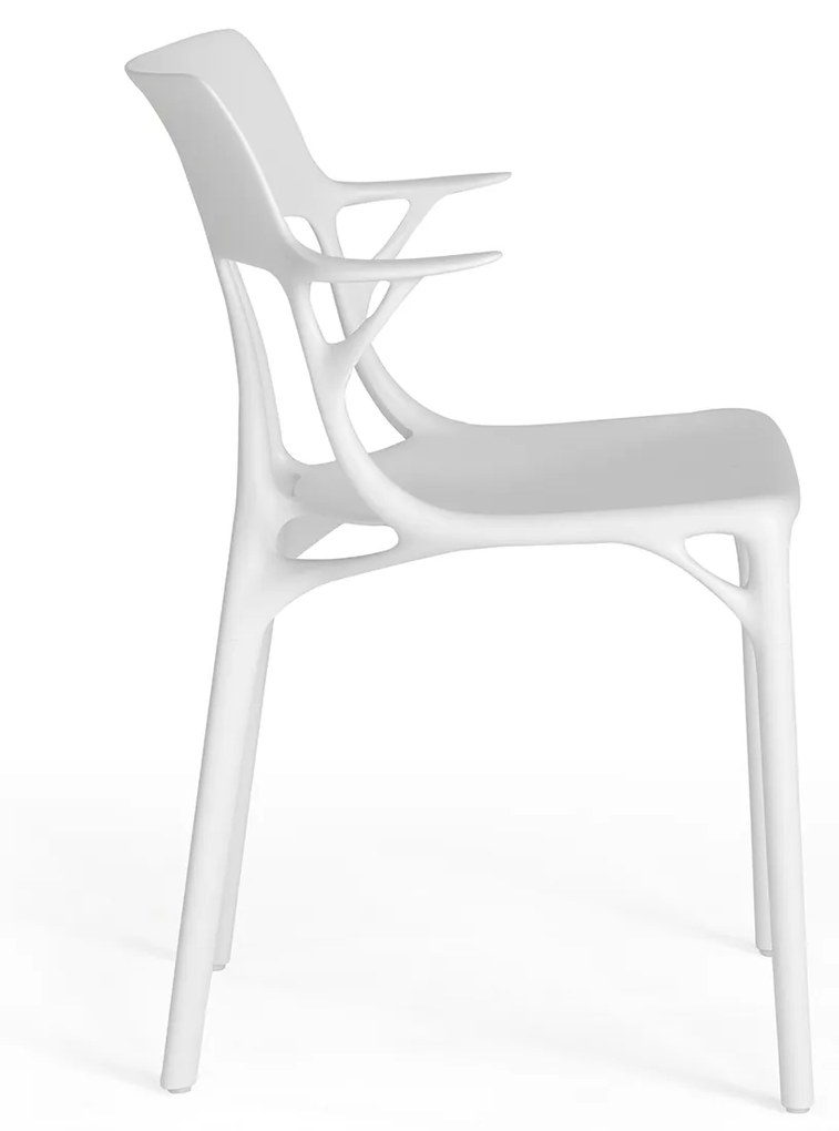 Kartell A. I. étkezőszék, több színben Szín: titán