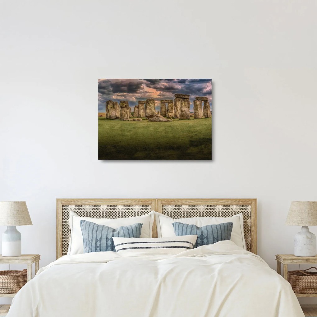 Stonehenge képe (üvegen) (70x50 cm)