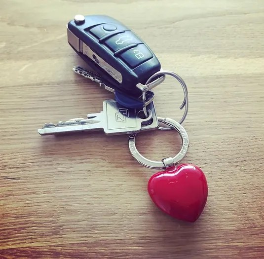 Szív kulcstartó - Philippi