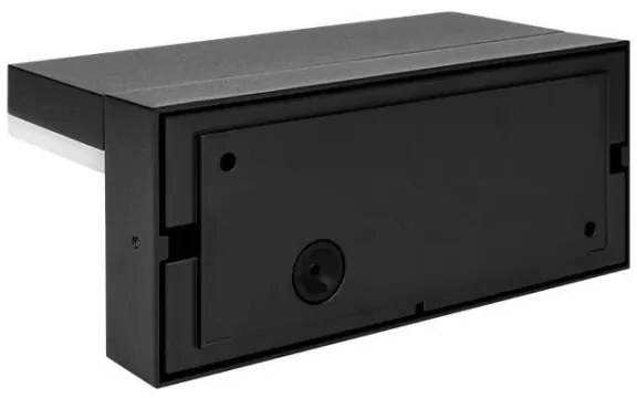 LED kültéri fali lámpatest LED/9W/230V 4000K IP44 fekete