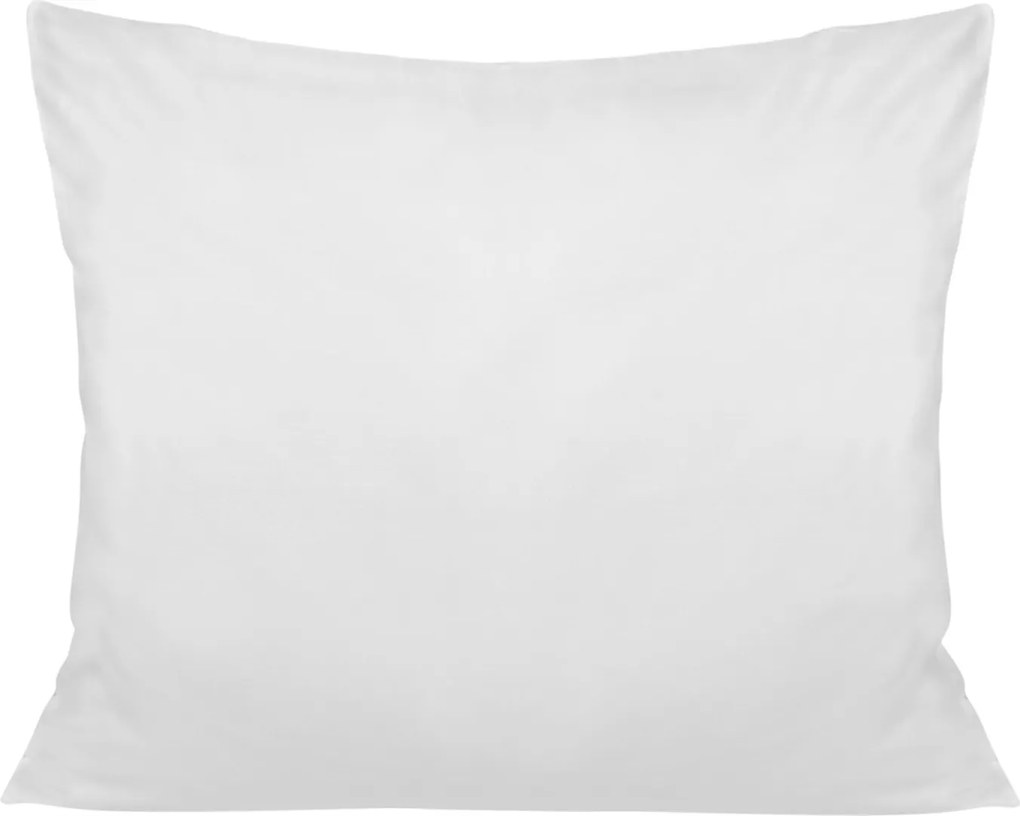 Pamut-szatén párnahuzat 50x60 egyszínű fehér
