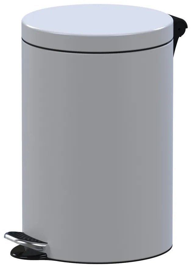 Alda Pedálos szemetes Freedom Fresh 12 l, fehér, 12 l