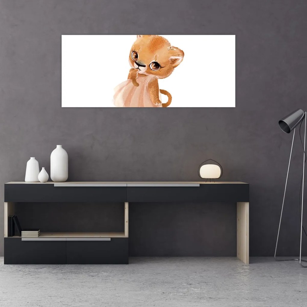 Kép - Akvarell állatka N⁰6 (120x50 cm)