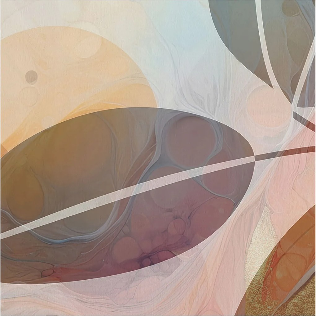 Design fotótapéta Flizelin falra Harmonikus levelek 250x250 Ragasztó