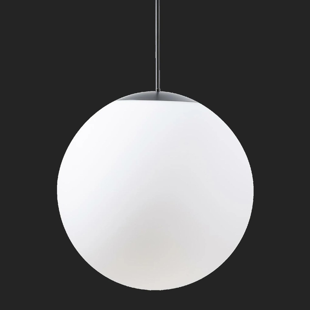 Osmont 62232 Adria S5 Hp függesztett üveglámpa fekete/fehér IP40 3000 K