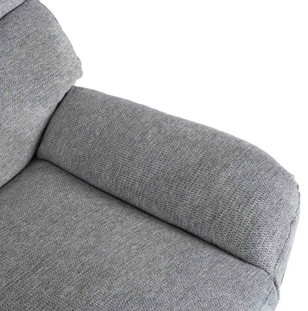 Forgó Relaxfotel Szürke Színben. ASTURIA