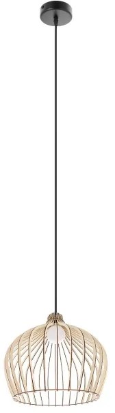 Csillár zsinóron BIG BARREL 1xE27/24W/230V