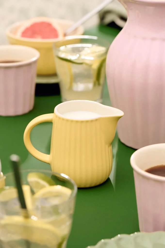 IB Laursen Sárga kerámia kancsó 200 ml MYNTE LEMONADE