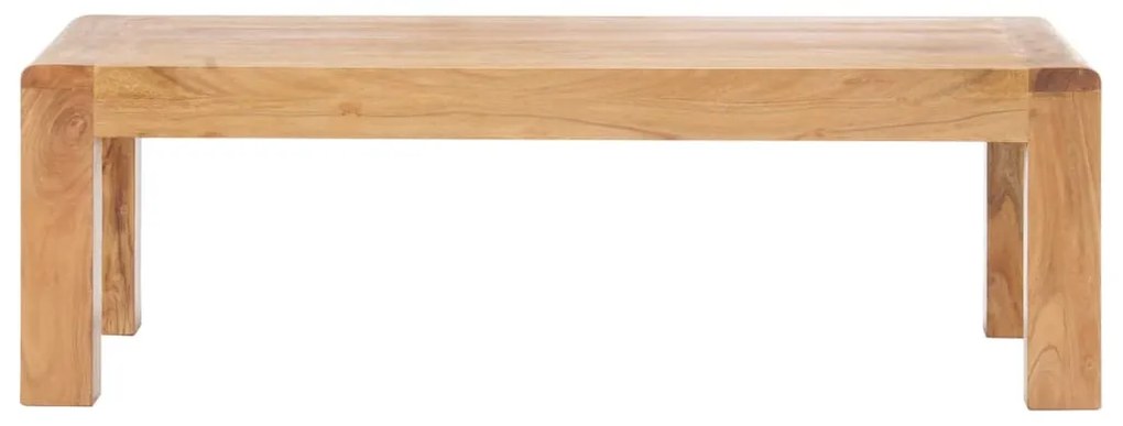 Tömör akácfa dohányzóasztal mézszínű felülettel 110x60x35 cm