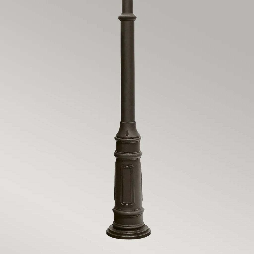 Feiss Galena FE-GALENA5-XL-SBL Utcai lámpa 4x40 W/E14 ip44