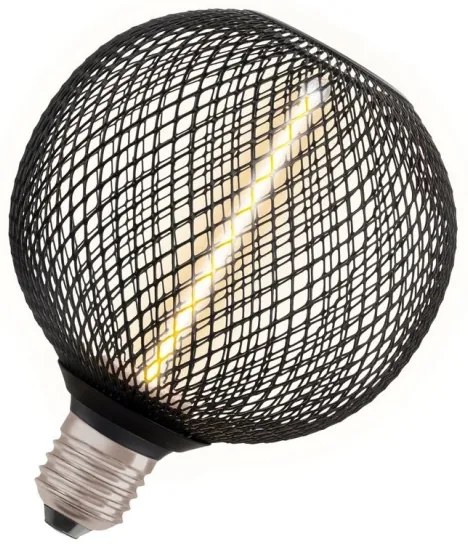 LED Dimmelhető izzó DECOR  FILAMENT G125 E27/3,5W/230V 1800K fekete - Osram