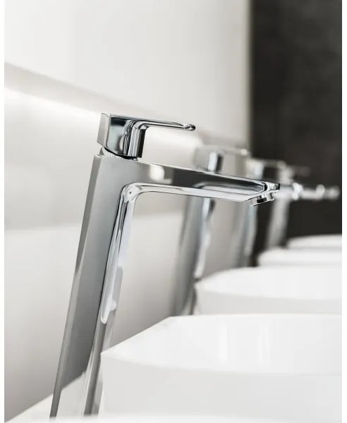 Ravak X070130 - FREE mosdócsaptelep, 33,4 cm, fényes króm