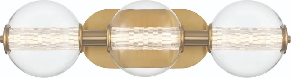 Quintiesse Atomo QN-ATOMO-3W-BG Fali lámpa 1x13W/LED 3000K 1160lm IP44