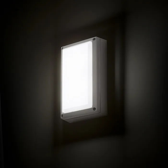 RENDL ASPEN felületre szerelhető ezüstszürke 230V LED 5W IP54 3000K