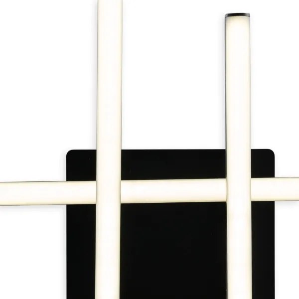 Brilagi - STRIPES LED mennyezeti lámpatest LED/37W/230V fekete