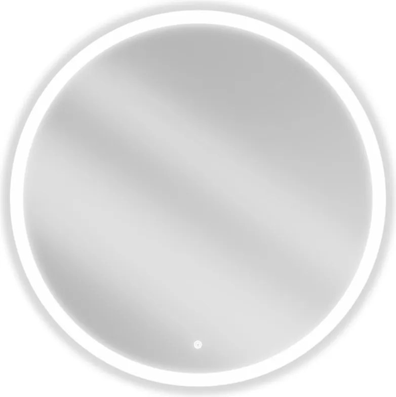 Mexen Oro LED-es megvilágított fürdőszobatükör, kerek 90 cm, 6000K, páramentes - 9824-090-090-611-00