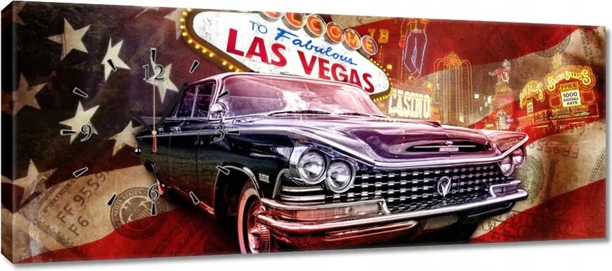 Faliórák 100x40 Las Vegas