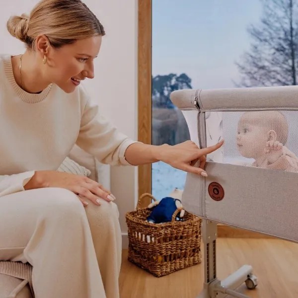 Lionelo - Bölcső 3in1 AURORA szürke