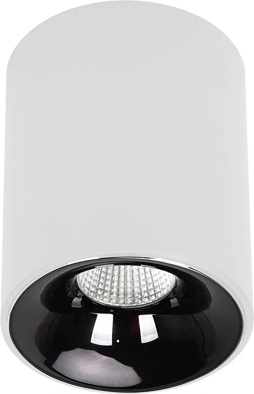 Fehér-fekete világító cső Tom hálószoba folyosó világítás