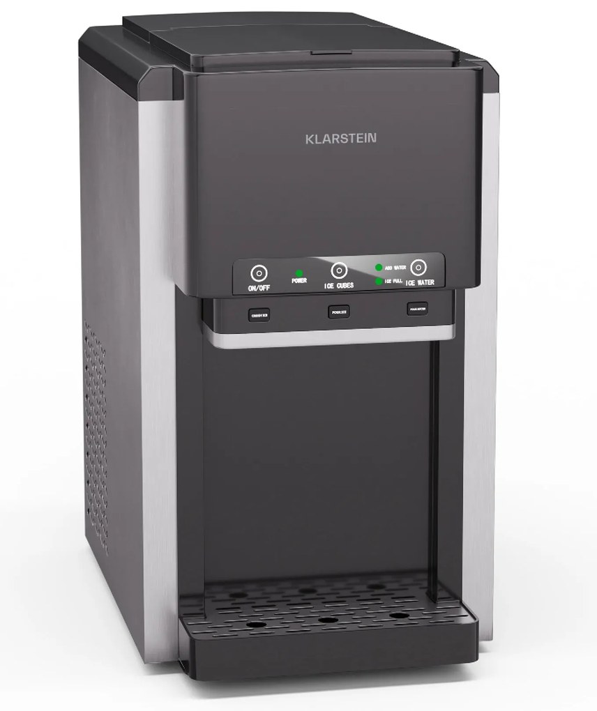 Klarstein ArcticBlend 3in1 jégkészítő, 20 kg/24ó, Jéggolyó, Zúzott jég, Vízadagoló