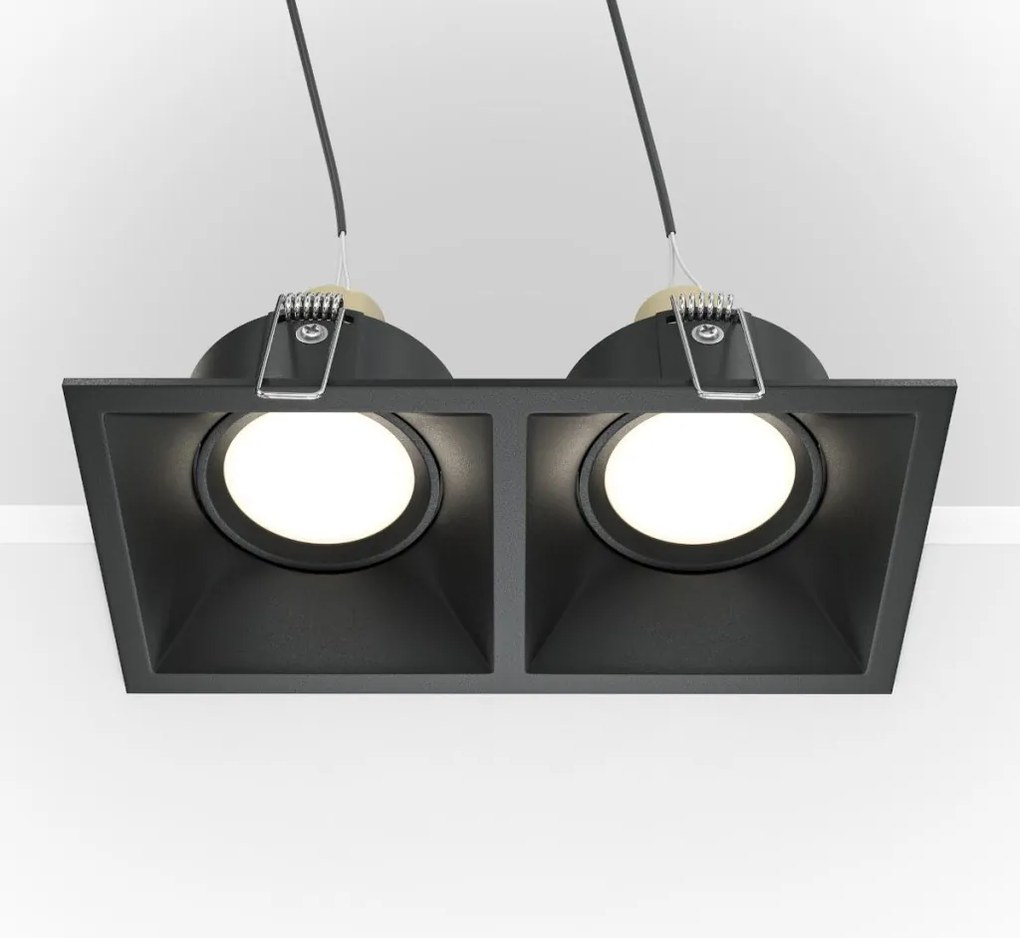 Maytoni DOT DL029-2-02B Beépíthető spotlámpa 2x50W/GU10 IP20