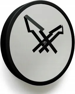 Falióra Tükrös fekete keret Eredeti És Különleges