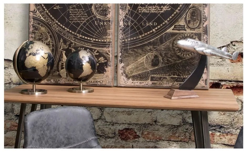 Dark Globe dekoratív földgömb, ⌀ 25 cm - Mauro Ferretti