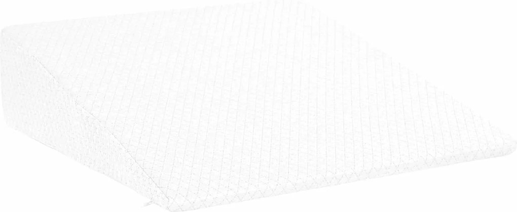 vidaXL Wedge párna Egyszínű Fehér 69 x 64 x 19 cm Memóriahab