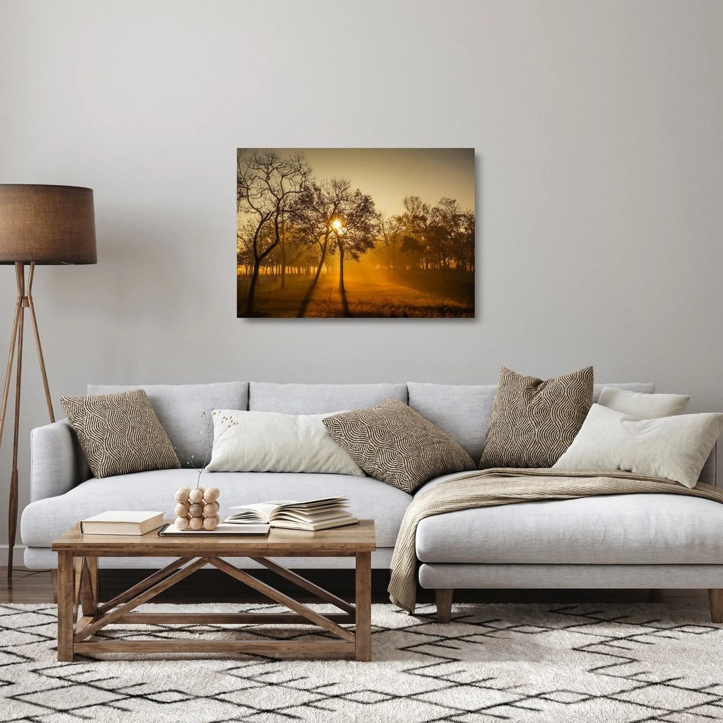 Kép - Napkelte (üvegen) (70x50 cm)