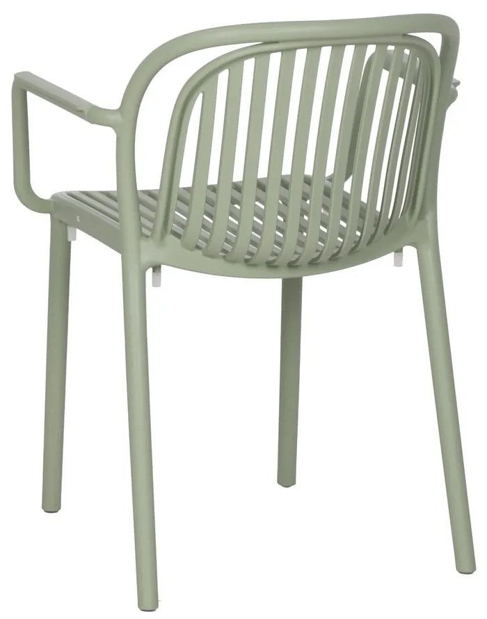Zöld műanyag étkezőszék Alia – Ixia
