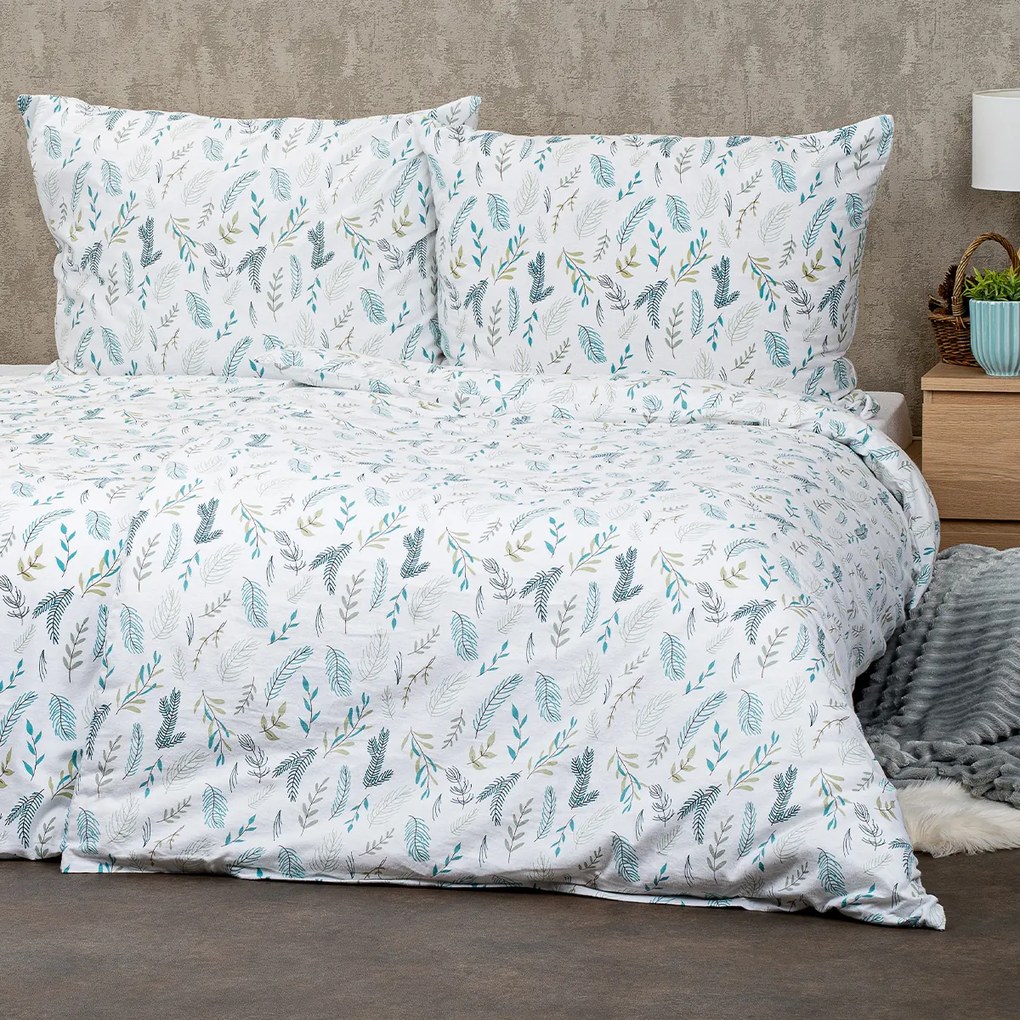 4Home Flanel ágynemű Pine, 160 x 200 cm, 70 x 80 cm