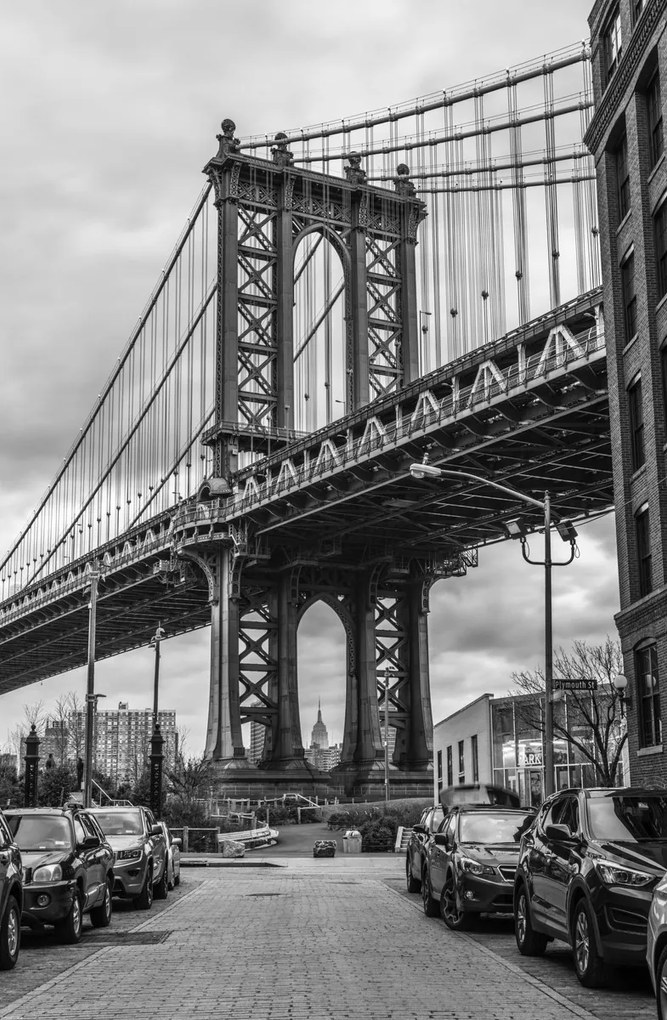 Poszter 53x81cm Híd Manhattanben, Assaf Frank