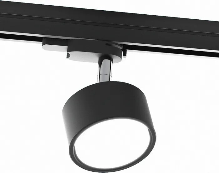 RENDL PIXIE háromáramkörös sínre fekete króm 230V LED GX53 7W