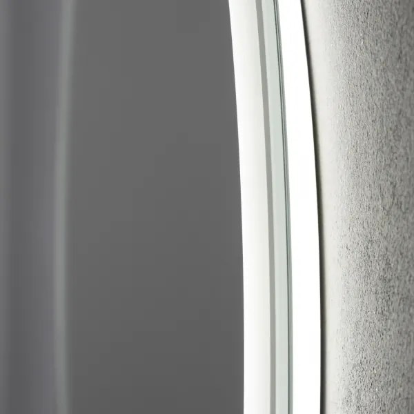 Brilagi-LED Dimmelhető fürdőszobai tükör beépített fűtéssel és háttérvilágítással AVA PRO LED/18W/230V átmérő 60 cm IP44