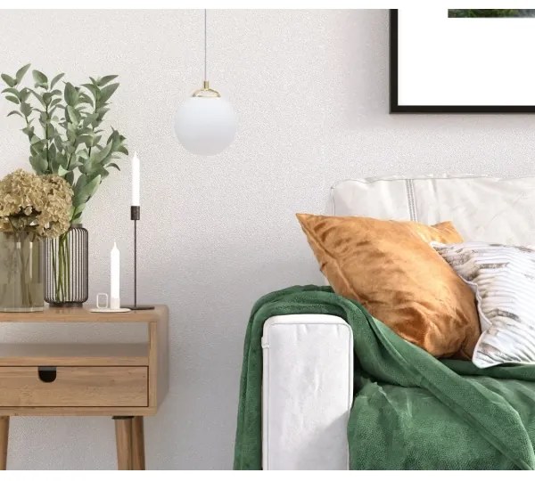 Csillár zsinóron FIRA 1xE27/60W/230V arany