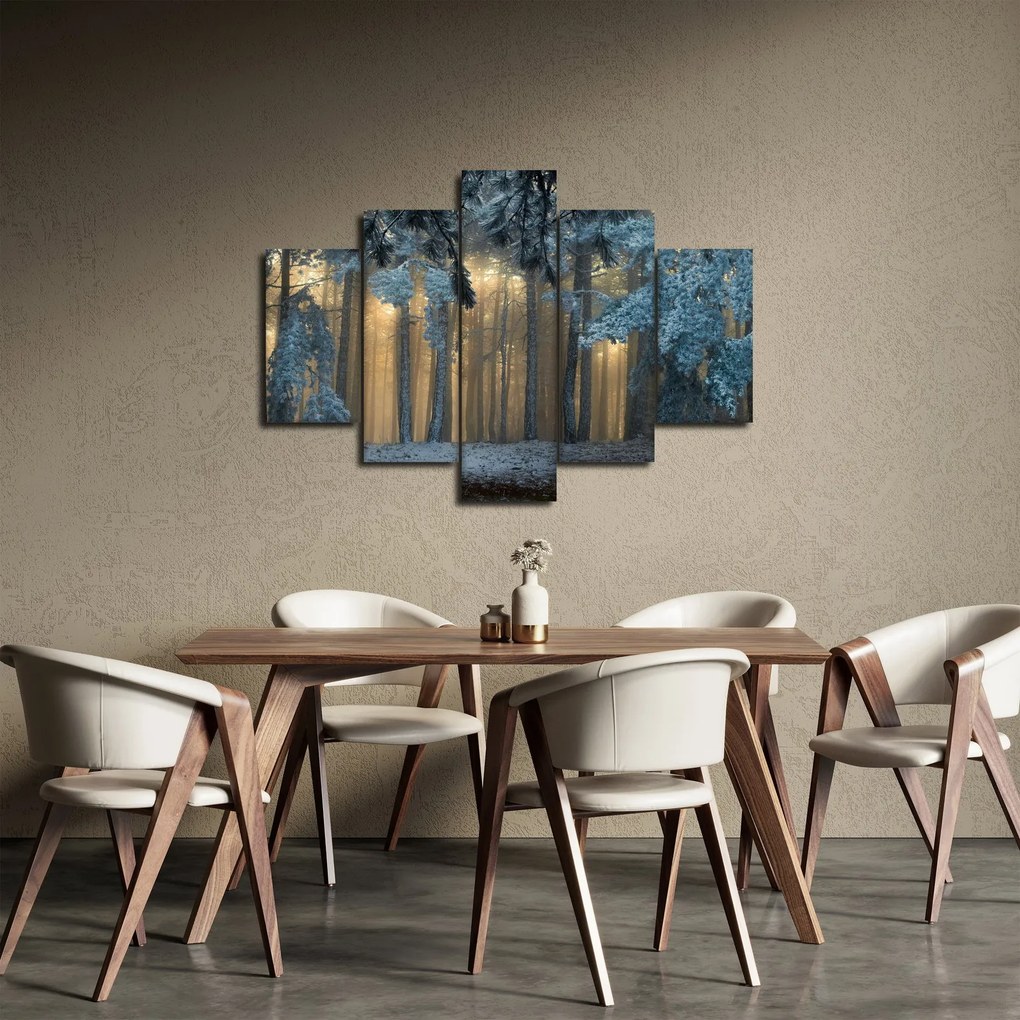 A havas erdő képe (150x105 cm)