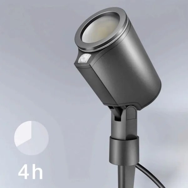 STEINEL 058685 – LED Kültéri lámpa érzékelővel SPOT GARDEN 1×GU10/7W/230V IP44