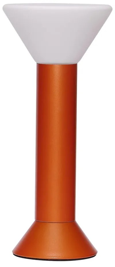 Narancssárga dimmelhető asztali lámpa (magasság 30 cm) Flash – Hübsch
