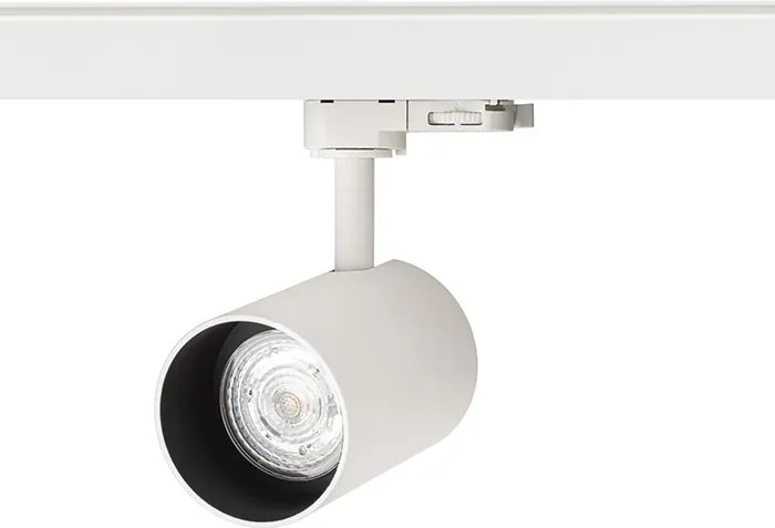 RENDL CONNOR háromáramkörös sínre fehér/fekete 230V LED GU10 10W