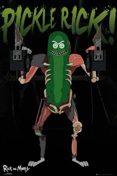 Plakát Rick and Morty - Pickle Rick