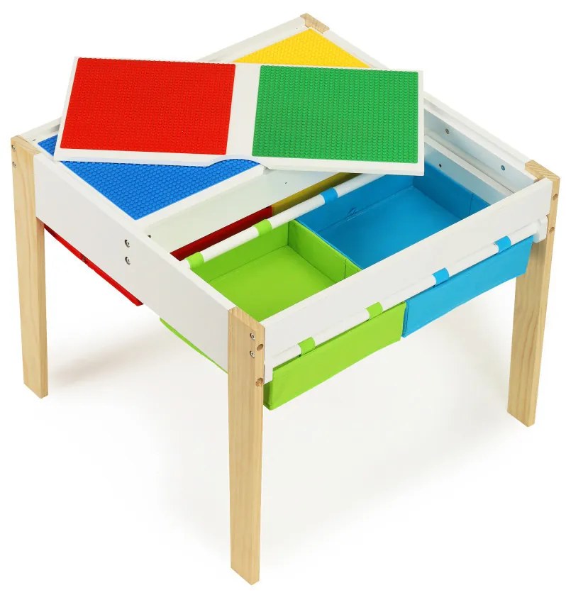 Fa gyermekbútor készlet asztallal 2 székkel