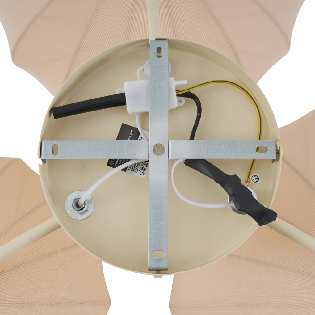 Japandi mennyezeti lámpa bézs 3-lámpás - Multi Bida