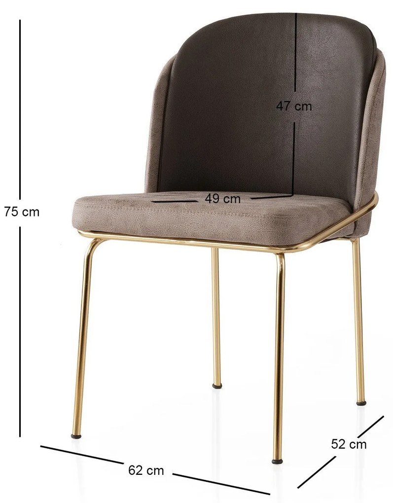 Étkezőszék szett (4 db) Dore - 129 V4