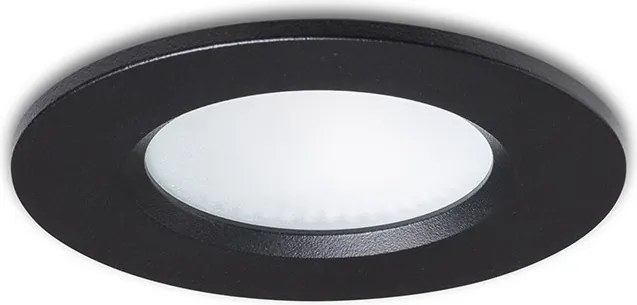 RENDL NONO DIMM zápustná černá 230V LED 7W IP65 3000K