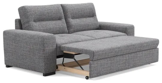 COMO kihúzható háromszemélyes kanapé, világosszürke