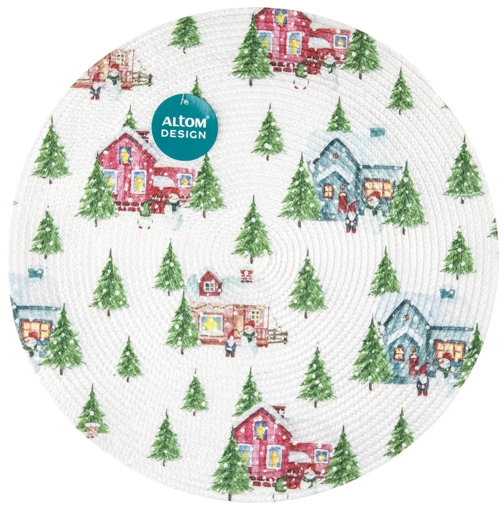 Altom Winterland terítő, átmérő 38 cm