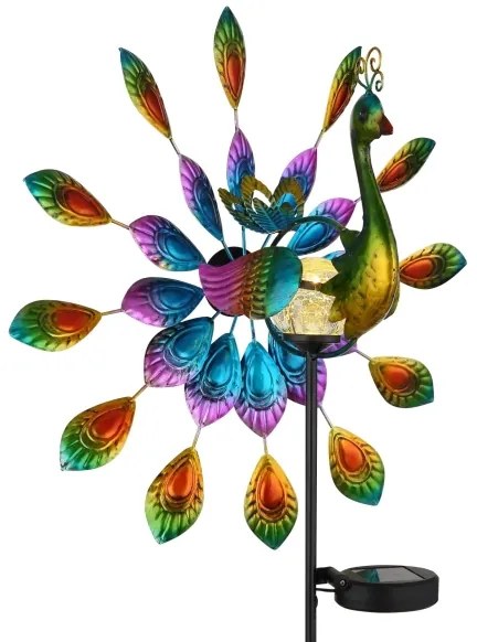 Globo 36017 - LED napelemes dekoráció LED/0,06W/3V IP44 páva