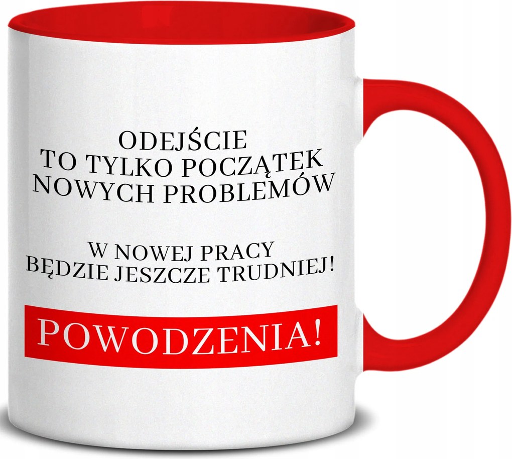 Bögre Piros Fül Beltéri 300ML Sok Szerencsét! Ajándék Ajándék