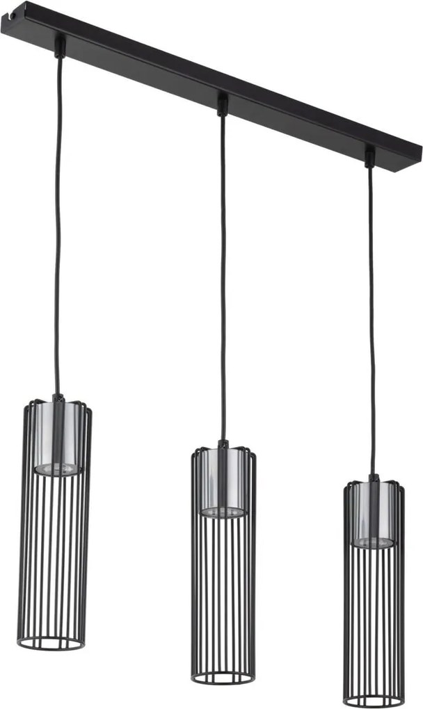 Sigma lighting modern függeszték fobia fekete ezüst sig33454