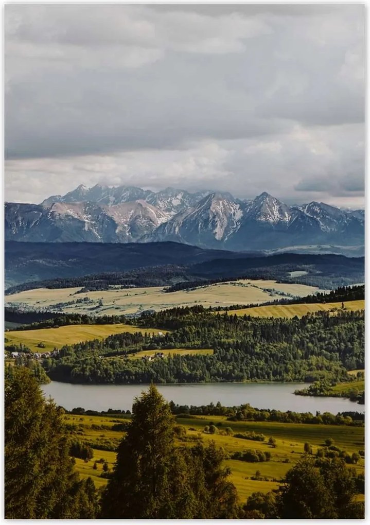 Poszterek 70x100 Tájkép Habszivacs